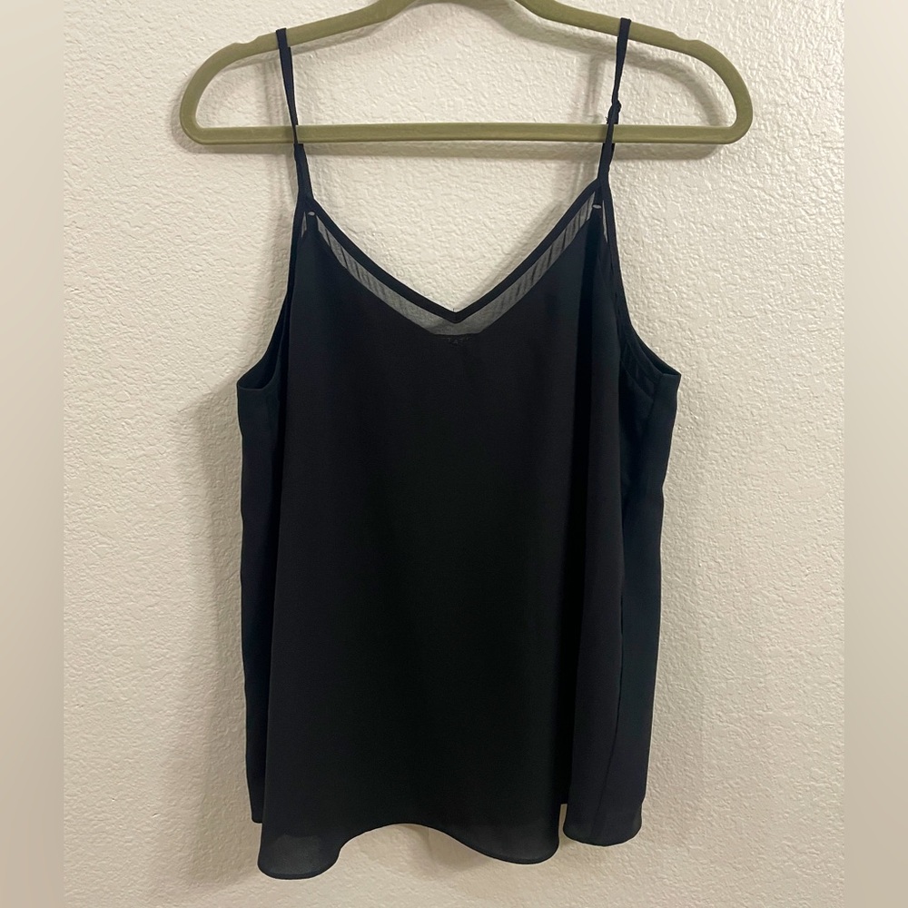 1. State Black Cami Tank